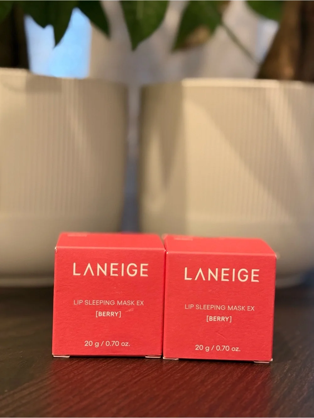 LANEIGE Lip Sleeping Mask EX Berry – Duo Set of 2 (20g Each) 💖✨